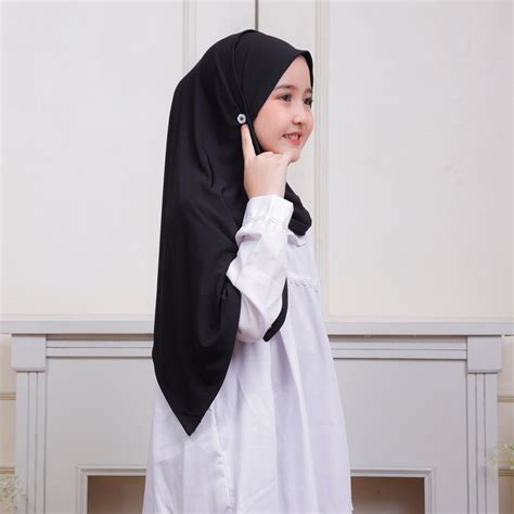 Hijab Anak Pashmina Instant Laluna Dara Luxury