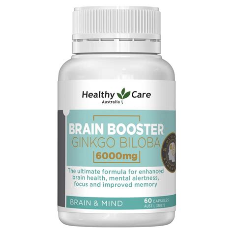 Buy Healthy Care Brain Booster Ginkgo Biloba 6000mg 60 Capsules Online At Chemist Warehouse®