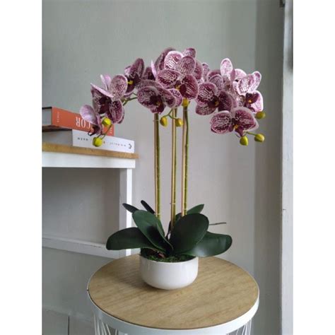 jual rangkaian bunga anggrek artificial ucapan selamat floral