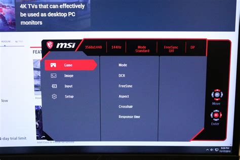 MSI Optix MAG27CQ 27" and MSI Optix MPG27CQ 27" 1440p 144Hz Gaming ...