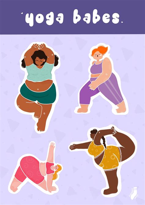 Yoga stickers yoga planner stickers yoga gift vinyl | Etsy