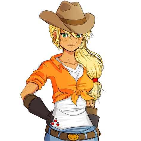 Human Applejack by FlyingPings on DeviantArt