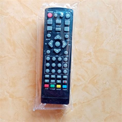 Jual Remote Remot Set Top Box Digital DVB T2 Luby Advance Dll Shopee