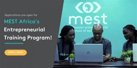 Mest Africa Entrepreneurial Training Program 2023 Application Sabonews