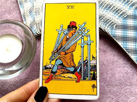 Seven Of Swords Tarot Card Meanings KarinasTarot