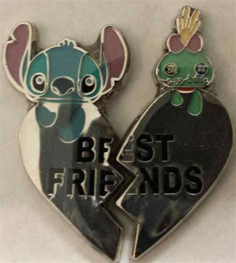 Hot Topic Lilo Stitch Stitch And Scrump Best Friends PIN