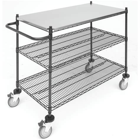 Hubert® Stainless Steel Top For Wire Cart 48l X 24w X 1h