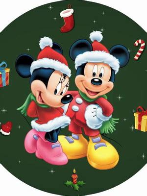 Painel Redondo Minnie E Mickey Natal Elo7 Produtos Especiais