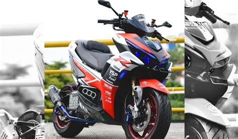 Yamaha Aerox 155 Gets A Performance Kit In India