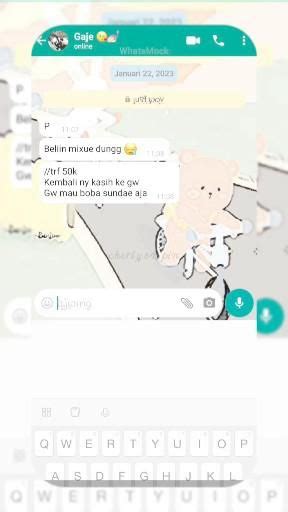 Video Temen Minta Beliin Mixue Contoh Kartu Nama Fotografi