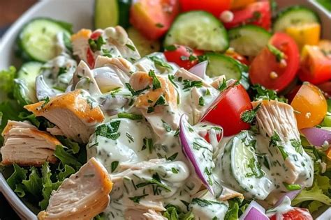 Tzatziki Chicken Salad Recipestasteful