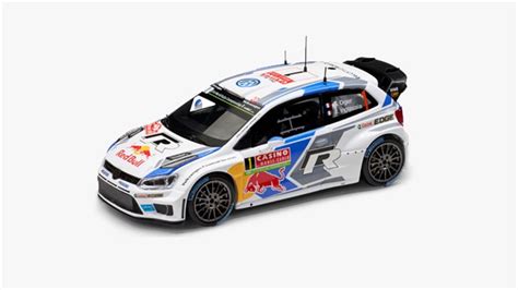 Original Polo R Wrc S Bastien Ogier Udsolgt