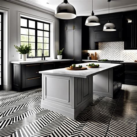 Black and White Kitchen Floor Ideas: Innovative Styles for Modern Homes