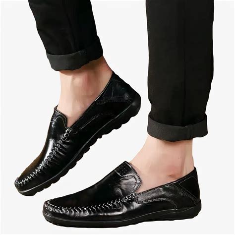 Mocassins orthopédiques en cuir pour homme Mon Mocassin