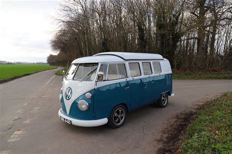 1966 VW Split Screen Camper Van Pop Top Roof Factory German Built