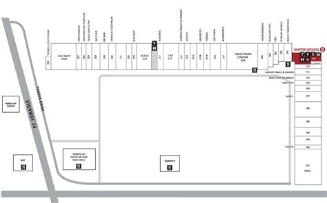 Store Map – The Shops at Terrell