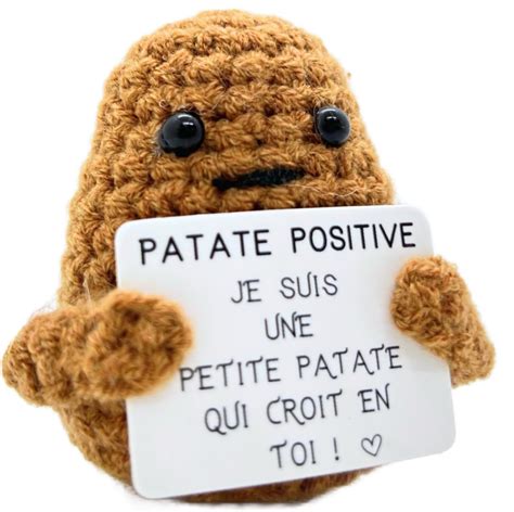 Patate Positive Cadeau Original Amusant Decoration Maison Idee