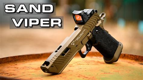 Tti Sand Viper Gas Blowback Gel Blaster Pistol Youtube