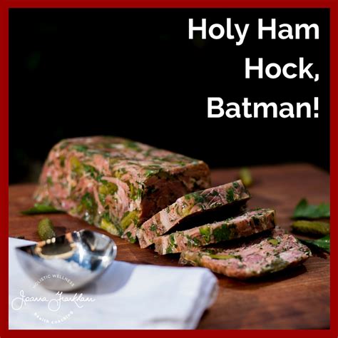 HEAVENLY Ham Hock Terrine (AIP) - joannafrankham.com