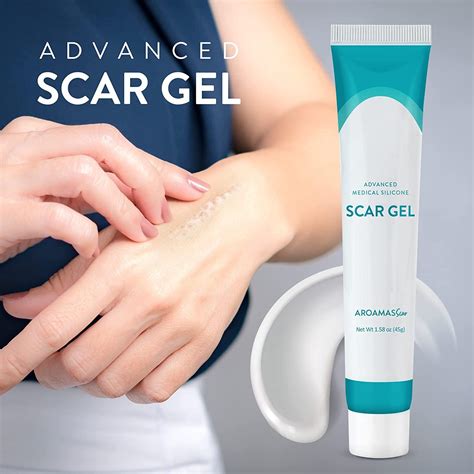 Advanced Scar Gel Aroamas Medical Grade Silicone For Keloids C