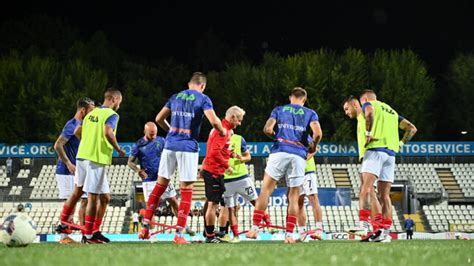 Pro Vercelli LR Vicenza Finito Il Primo Tempo Al Silvio Piola