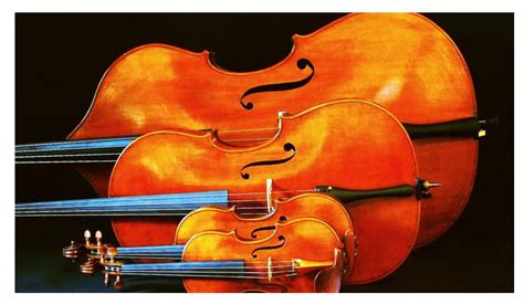 Violin Viola Cello Bass Wallpaper