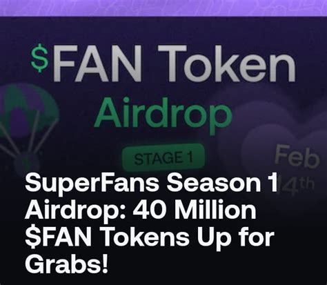 Airdrop Alert Don T Miss Hello SuperFans Welcome To VERIFY