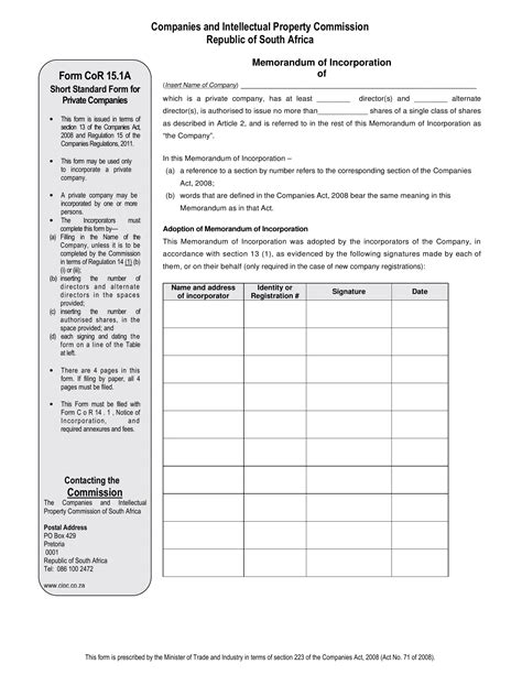 Form Cor 15 1A Fill Out Printable PDF Forms Online