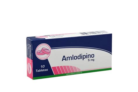 Comprar Amlodipino 5 Mg Caja 10 Tabletas En Farmalisto Colombia