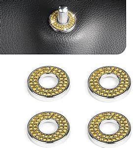 Amazon Sodcay Pack Car Door Lock Cover Rhinestones Pull Rod