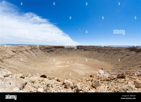 Meteor Crater Also Known As Barringer Crater Near Winslow Arizona