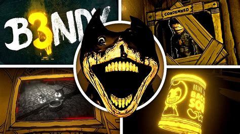 Bendy Secrets Of The Machine New UPDATE Secrets ALL Endings