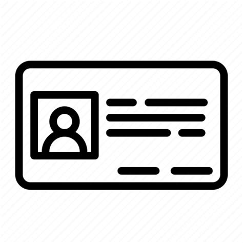 Id Badge Card Identification Icon Download On Iconfinder