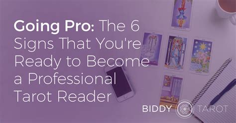 The 6 Signs That You're Ready to Become a Professional Tarot Reader ...