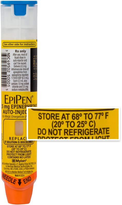 Download Epipen® Auto-injector - Epipen Png - ClipartKey