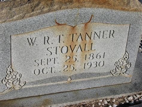 William Russell Tanner Stovall Sr Find A Grave Memorial