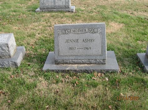 Jennie B Hancock Ashby 1887 1969 Find A Grave Memorial