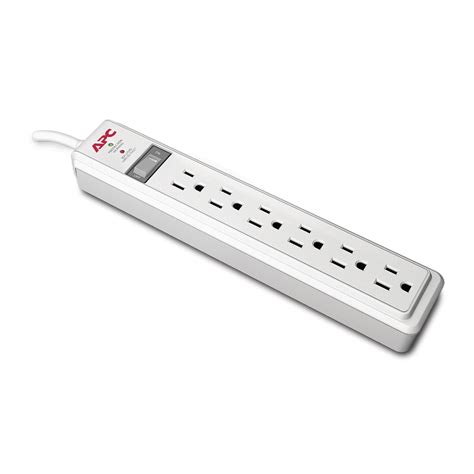 P610 - APC Essential SurgeArrest 6 Outlet 10 Foot Cord, 120V ...