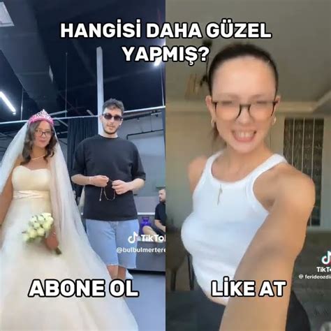 HANGİSİ DAHA GÜZEL YAPMIŞ MERT İSE ABONE OL FERİDE İSE LİKE AT