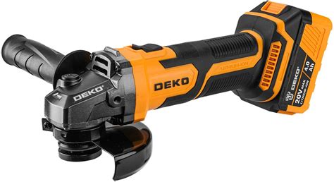 УШМ аккумуляторная Deko DKAG20-125 20 В Li-ion 1x4 Ач, 125 мм ️ купить ...