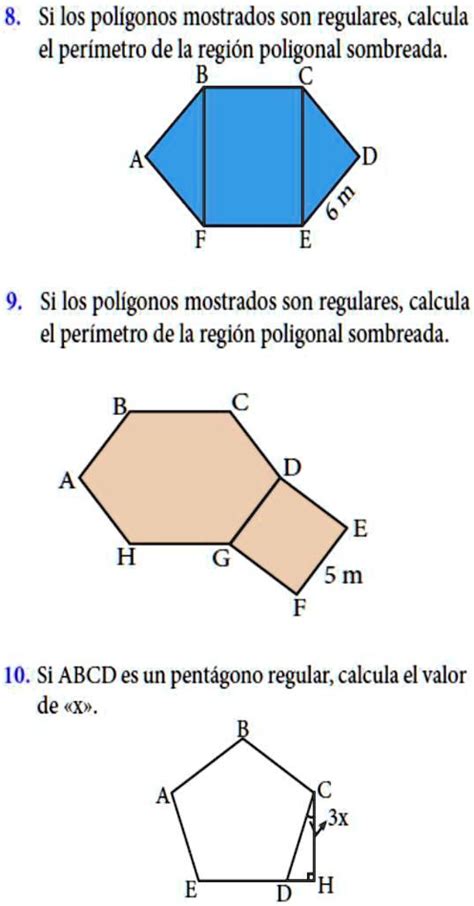 Solved Ayudaaaaa Por Favor Si Los Pol Gonos Mostrados Son