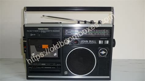 Toshiba Rt 2680l Radio Cassette Recorder Old Boomboxes