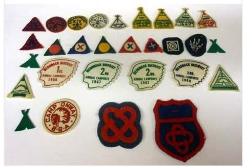 Scout Patch Collectors » » Lot of Felt Boy Scout Patches Joins The ...