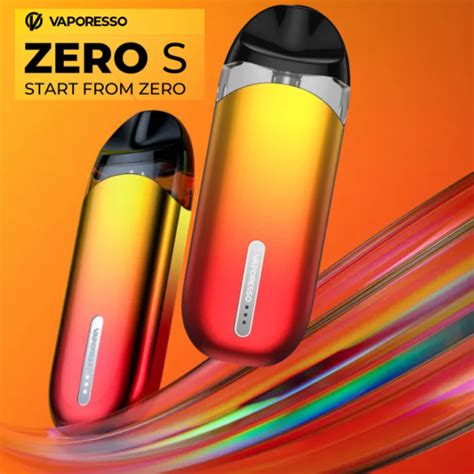 Kit Pod System Zero S Mah Vaporesso Orange Red Cigarro