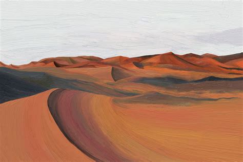 Artstation Desert Digital Painting