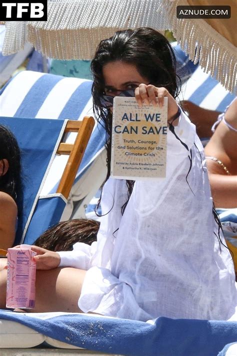 Camila Cabello Sexy Seen Flaunting Her Hot Bikini Body At The Beach In Miami AZNude