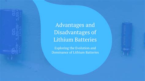 Advantages and Disadvantages of Lithium Batteries by Gio Sauro on Prezi