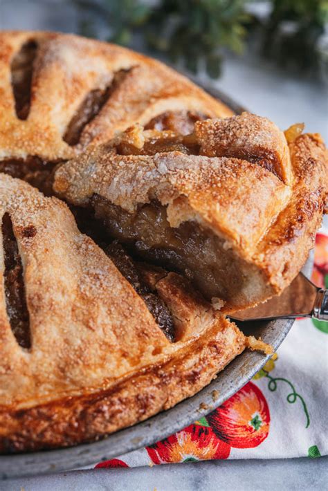 A verdadeira torta de maçã americana Na Cozinha da Helo