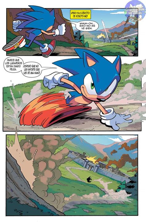 Sonic The Hedgehog Comic Idw Traduccion Espa Ol Sonic The