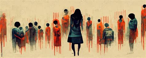 Human Trafficking And Kidnapping Modern Slavery Woman Sexually Exploited Sex Trafficking